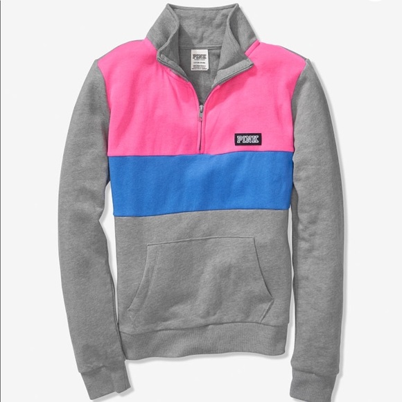 PINK Victoria's Secret Sweaters - SALE 1 LEFT😱💥PINK Quarter Zip💥